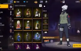 Vende-se conta Free fire +9K dimas gastos