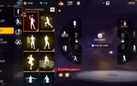 Vende-se conta Free fire +9K dimas gastos