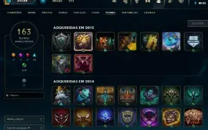 Conta LOL - League of Legends - Todos personagens + Skins