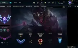 Conta League Of Legends Diamante 1 - Full champs - 209 skins