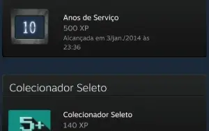 CONTA STEAM - MEDALHAS RARAS! CRIADA HÁ 22 ANOS! DESDE 2004!