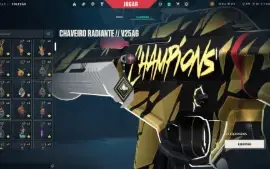 conta de valorant Full acesso Pacote champions 2021 8 mil