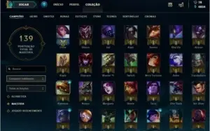 Conta do LOL Prata4