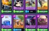 nível 8 com todas as cartas e 1 lendária nível 2