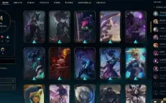 Conta League of Legends nivel 400 90+skins Gold