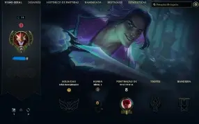 Conta Lol Smurf - Sem Risco De Ban Por Bot