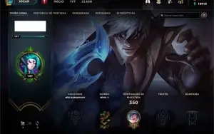 Conta league of legends