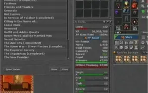 Tibia Royal Paladin 143 Pacera E Elder Druid 132 Astera