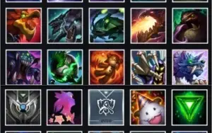 unranked - 34 campeões - 15 skins - smurf