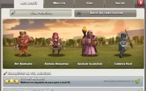 Clash of clans cv11 + bolos históricos de aniversário/evento