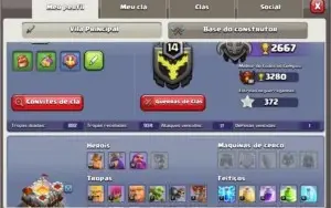 Clash of clans cv11 + bolos históricos de aniversário/evento