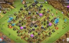 Clash of clans cv11 + bolos históricos de aniversário/evento
