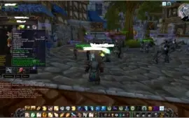 Warrior e Priest bem equipados Wow Classic