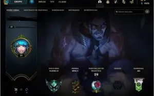 Conta platina 4 otimo mmr no precinho