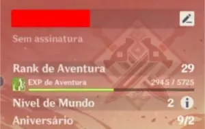 conta genshin impact (keqing + Venti)