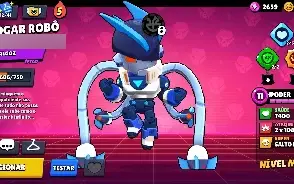 Conta De Brawl Stars Com Muitos Skins