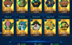 Conta Digimon Masters Online End Game