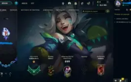 Conta LoL Esmeralda 3 - LvL 703 / 222 skins ryze triunfante