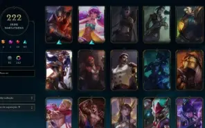 Conta LoL Esmeralda 3 - LvL 703 / 222 skins ryze triunfante