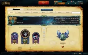 Conta League of Legends Diamante 5