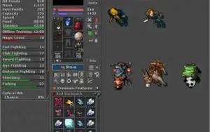 Tibia Char Ed 536 + RP 172 + MS 139 + Carta p/ Nova Rk