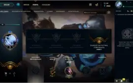 CONTA SEM MD10 (ex-GOLD 1), 95 SKINS, FALTAM 2 CHAMPIONS