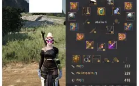 Conta Black Desert Online  750 de GS