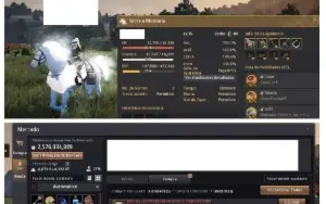 Conta Black Desert Online  750 de GS