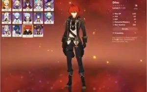 CONTA GENSHIN IMPACT - 🔥 DILUC 5⭐ - AR 29 - ACESSO TOTAL