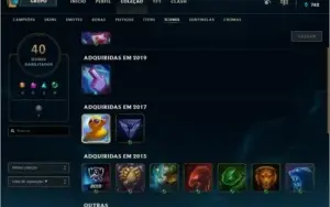Vendo conta  unranked