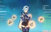 Conta Genshin Impact - Zhongli, Navia, Nahida, Mualani + 11