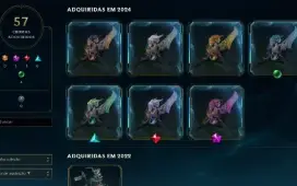 Conta League Of Legends Diamante 3 557 Skins Com Email