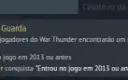 CONTA WAR THUNDER- LVL 100 - título Old guard since 2013 -