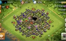 Clash of clans Cv 10 semi full