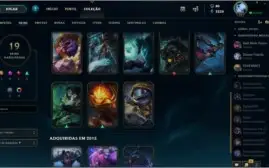 CONTA LEAGUE OF LEGENDS