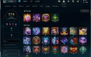 Conta lol 229 skins Gold4