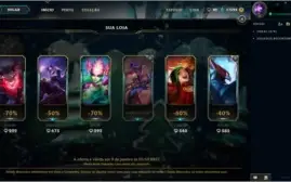 Conta League Of Legends -  Ouro 1
