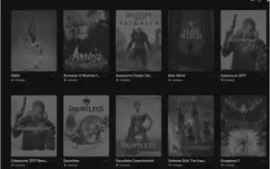 Conta Epic Games com Cyberpunk Assassins creed Valhalla etc.