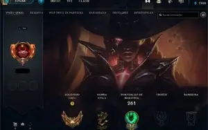 Conta League of Legends 2015 - 87 Skins - Ouro 1