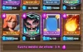 CONTA DE CLAH ROYALE NIVEL 10 ARENA 12