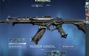 CONTA VALORANT COM VANDAL SAQUEADORA E SKIN DE FACA