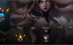 conta lol gold 4