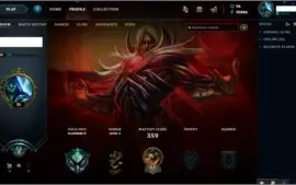 Conta LOL Platina IV todos os campeões