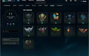 Conta LOL Platina IV todos os campeões