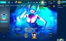 Conta Nfa + Skin Dj Sona + Skin Gangplank Nova Temível!!!