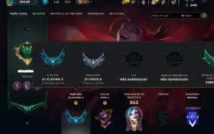Prata 2 com 120 Champs e 54 Skins ( ADC / MID )