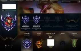 CONTA DIAMANTE, SKINS DE PRESTÍGIO E RP