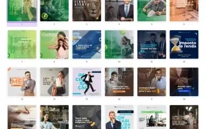 Pack Canva Contabilidade - 40 Artes Editáveis