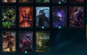 ACC League Of Legends Com Várias Skins