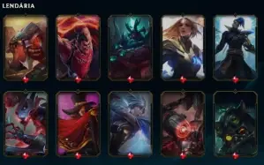 Conta League of Legends Full Acesso 138 Champs e 123 Skins